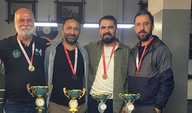 3 Bant Bilardo Turnuvası sona erdi