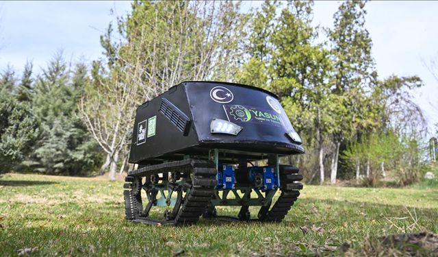 Tarım robotu "Bögü" seri üretim için gün sayıyor