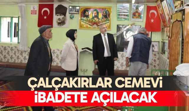 Çalçakırlar Cemevi ibadete açılacak