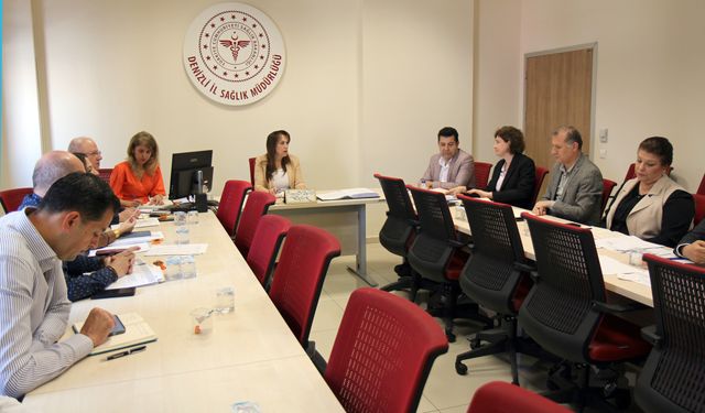 Denizli’de sağlık hizmetleri değerlendirildi