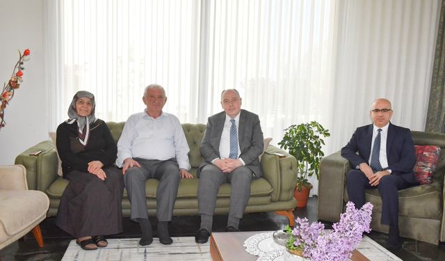 Vali Ömer Faruk Coşkun’dan Kıbrıs Gazisine Anlamlı Ziyaret
