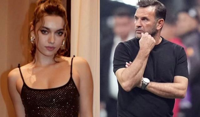Okan Buruk ile Afra Saraçoğlu'nun aşk yaşadığı iddia edildi