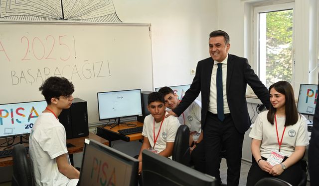 İl Milli Eğitim Müdürü Emre Çalışkan’dan PISA 2025 Ziyareti