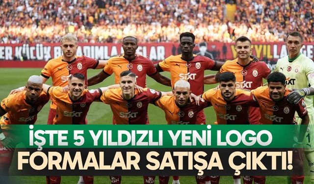 İşte 5 yıldızlı yeni Galatasaray logosu