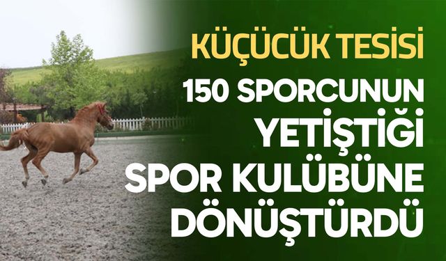 Küçücük Tesisi 150 Sporcunun Yetiştiği Spor Kulübüne Dönüştürdü