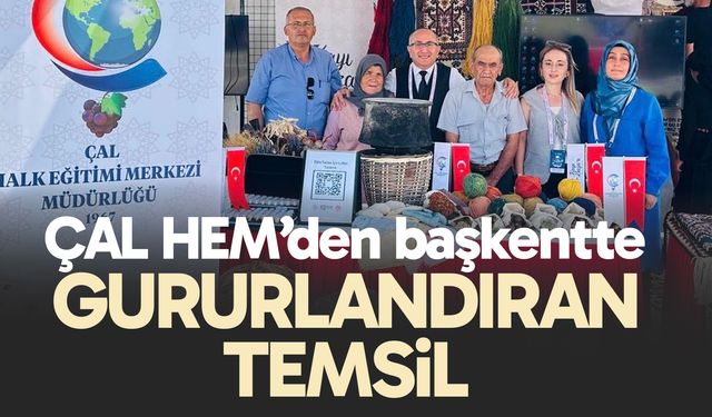 ÇAL HEM’den başkentte gururlandıran temsil
