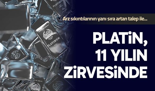 Platinin onsu 11 yılın zirvesini gördü