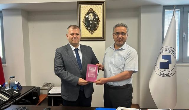 Müftü Güneş’ten Genel Sekreter Işık’a Hayırlı Olsun Ziyareti