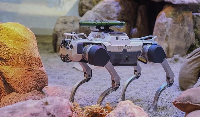 BİTES, robot köpeklerle ürettiği çözümlerle IDEF 2025'te