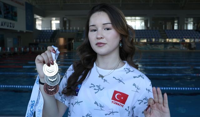 Dünya şampiyonu olan Ece Akgün'ün hedefi yeni başarılar
