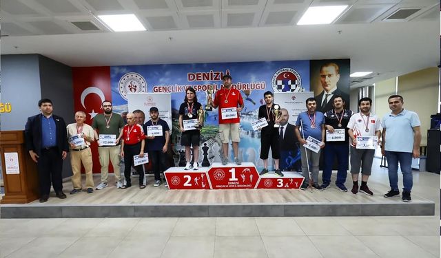 Denizli’de şampiyonlar belli oldu