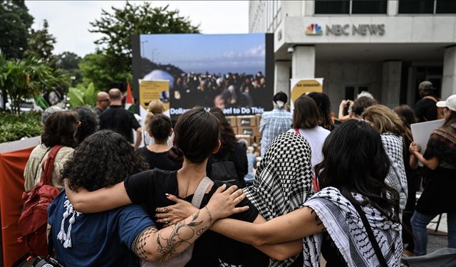 ABD'de Gazze protestosu