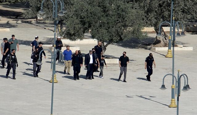 Ben-Gvir Mescid-i Aksa'ya baskın düzenledi