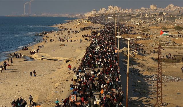 Gazze'de 1 milyon kişi tekrar zorla yerinden edilmeyle karşı karşıya