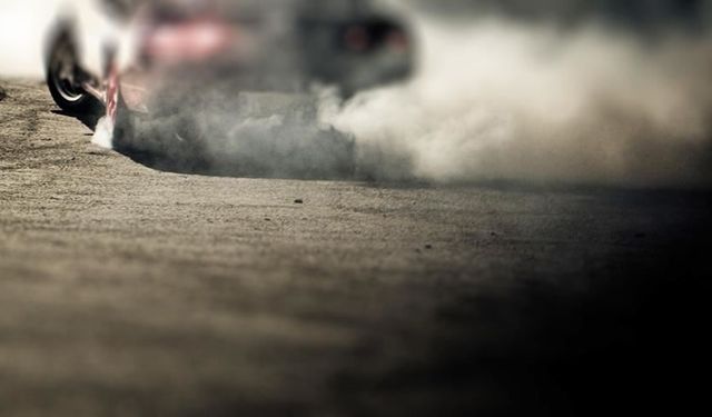 Drift yapan sürücünün aracı trafikten men edildi