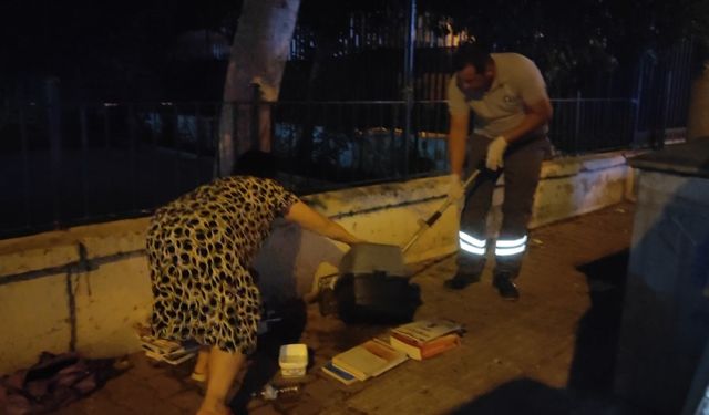 Yaralı yavru kedi için seferber oldular