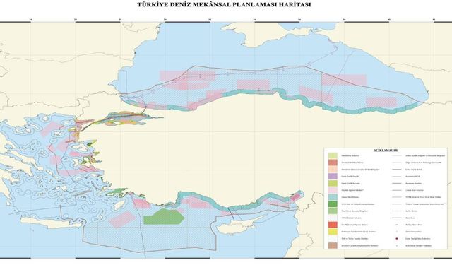 Türkiye'nin yeni "Deniz Koruma Alanları" ulusal Deniz Planlama Haritasına eklendi