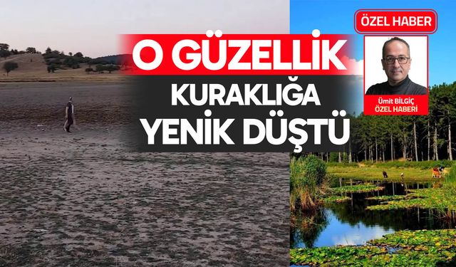 O güzellik kuraklığa yenik düştü