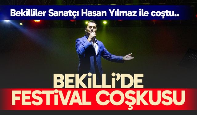 Bekilli’de festival coşkusu