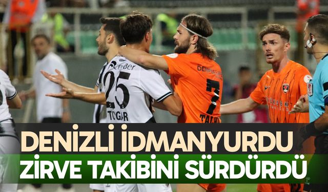 Denizli İdmanyurdu zirve takibini sürdürdü