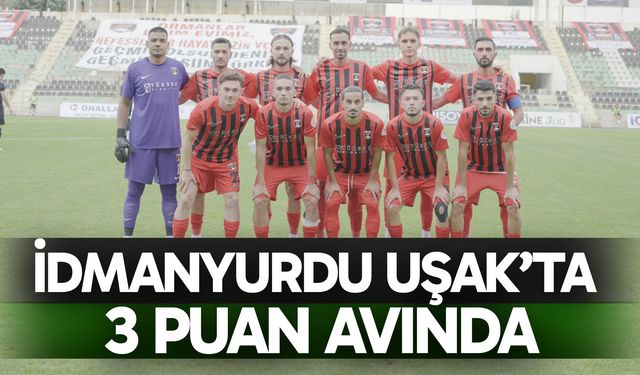 Denizli İdmanyurdu Uşak’ta 3 puan avında