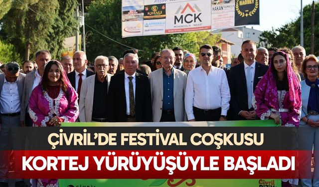 Çivril’de festival coşkusu kortej yürüyüşüyle başladı