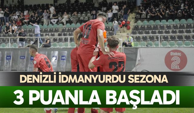 Denizli İdmanyurdu Sezona 3 Puanla Başladı