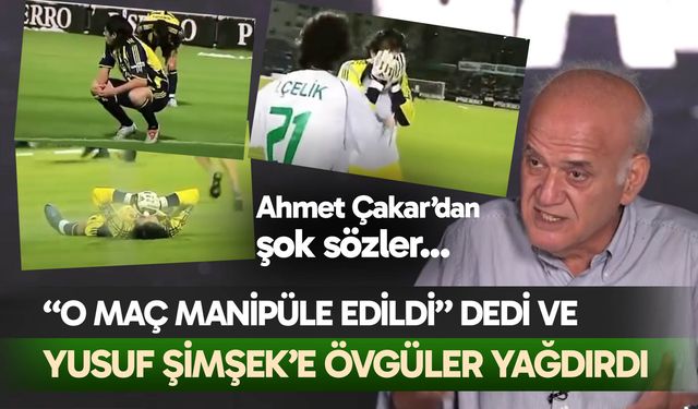 Ahmet Çakar’dan Denizlispor-Fenerbahçe maçıyla ilgili flaş iddialar…