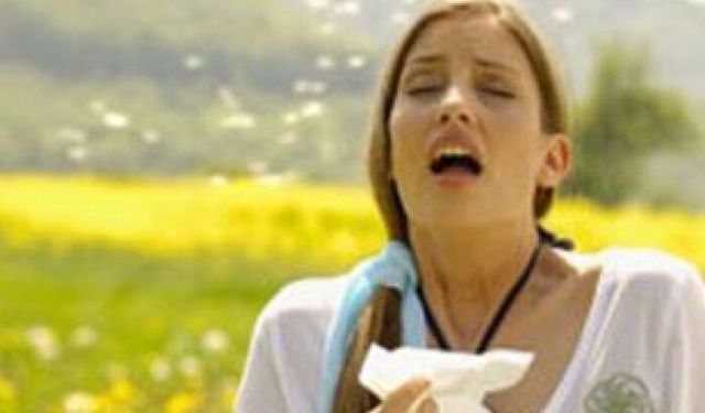 Mevsimsel alerjiler arttı
