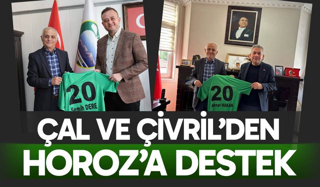 Çal ve Çivril’den Denizlispor’a destek
