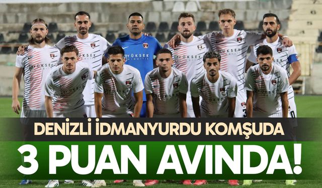 Denizli İdmanyurdu Afyon’da 3 puan avına çıkacak