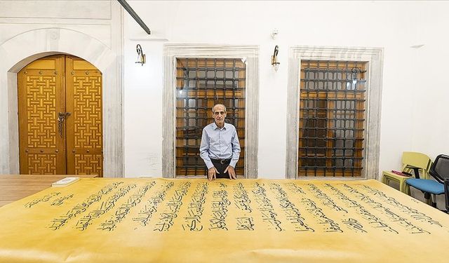 Dünyanın en büyük el yazması Mushaf'ı İstanbul'da yazıldı