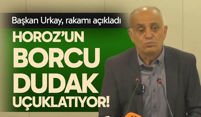 Denizlispor’un borcu ne kadar? Başkan Urkay açıkladı