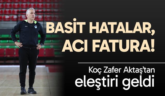 Zafer Aktaş’tan eleştiri geldi