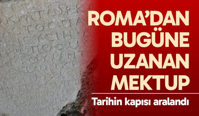 İmparator Caracalla'nın 1800 yıllık mektubu ortaya çıktı