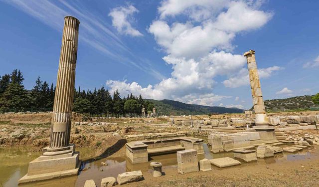 Klaros Antik Kenti gün yüzüne çıkıyor