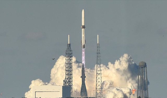 Blue Origin, New Glenn roketini Mars görevi için uzaya fırlattı