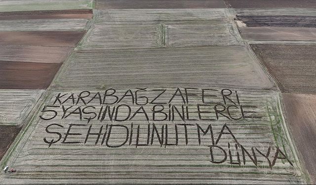 Bu kez de Karabağ zaferini kutladı