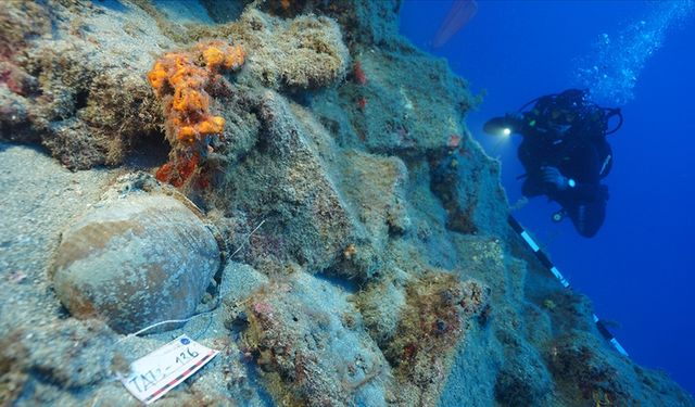 Fethiye kıyılarında su altı arkeologlarını heyecanlandıran keşif