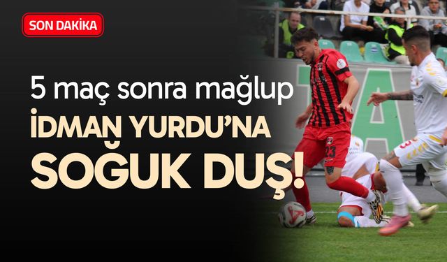 Denizli İdman Yurdu’na soğuk duş!