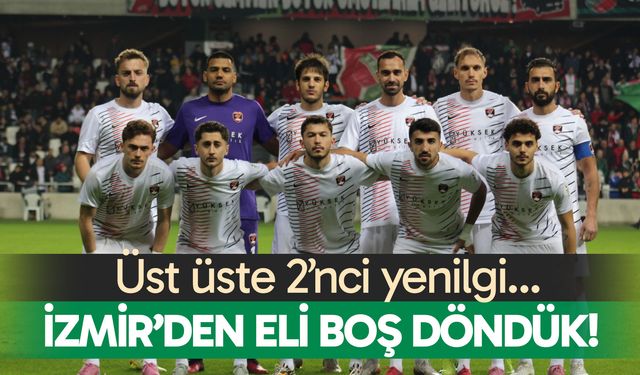 Karşıyaka’dan eli boş döndük!