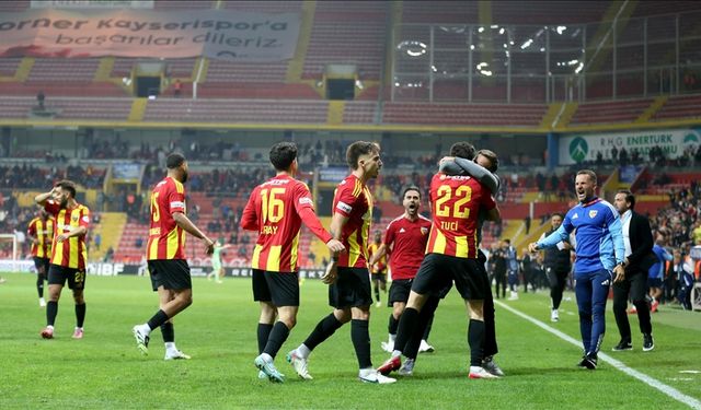 Kayserispor deplasmanda 240 gün sonra kazandı