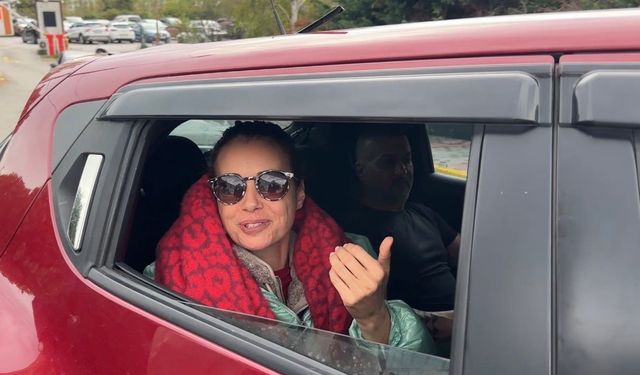 Trafik kazası geçiren Özgü Namal hastaneden taburcu oldu