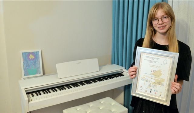 "Mutlak kulak" Aylin birinci oldu