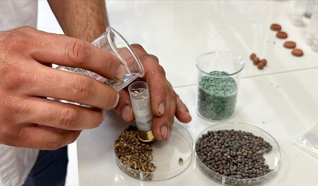 Sıkılan her tohum fişeği fidan olup doğayı yeşertecek