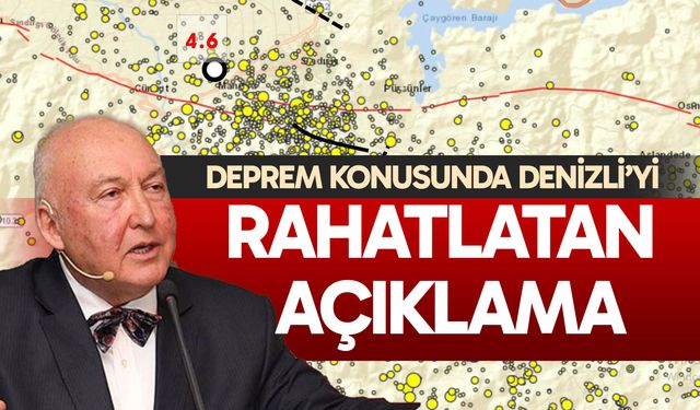 Deprem konusunda Denizli’yi rahatlatan açıklama