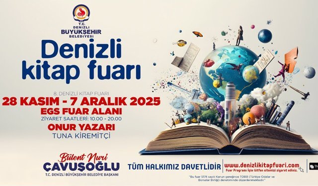 Resmi Reklam - DBB Kitap Fuarı Duyuru - 30 Kasım 2025