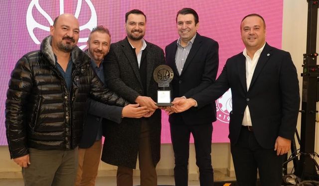 Denizli Şirketler Basketbol Ligi'nde ödül töreni yapıldı