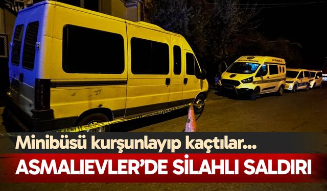 Asmalıevler’de silahlı saldırı