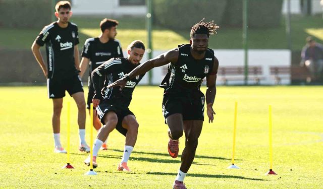 Beşiktaş, Gaziantep FK maçı hazırlıklarını sürdürdü